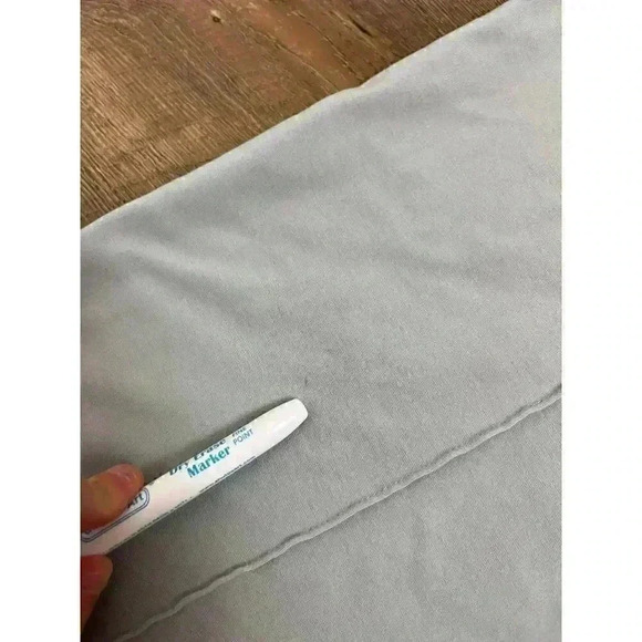 Athleta Eastbound Wide Pants Women's 16 Light Blue Pull On Stretch Athleisure - Picture 8 of 10